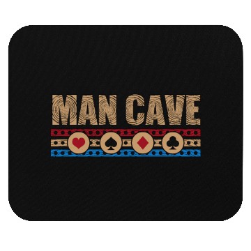 Discover Cribbage Man Cave Loves Board Game Tournament Mouse Pads