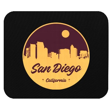 Discover San Diego Skyline Mouse Pads