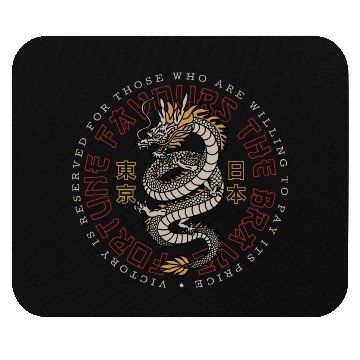 Discover Asian Dragon Art: Embrace The Legend Mouse Pads