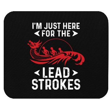 Discover Funny Dragon Boat Racing Paddle Mouse Pads