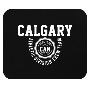 Discover Calgary Athletic Division Mouse Pads