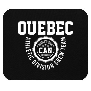 Discover Quebec Athletic Division Mouse Pads