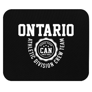 Discover Ontario Athletic Division Mouse Pads