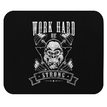 Discover Gorilla Nature Bananas Mouse Pads