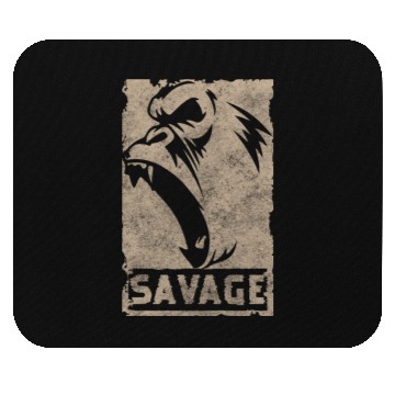 Discover Gorilla Silverback Primate Mouse Pads