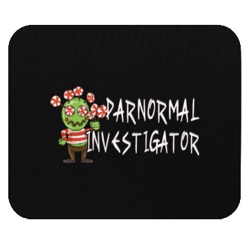 Discover Ghost Hunting Paranormal Investigator Mouse Pads