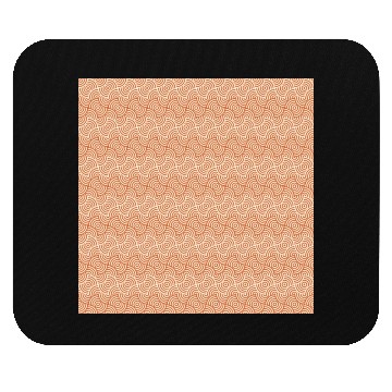 Discover Retro Geometric Pattern Red Mouse Pads