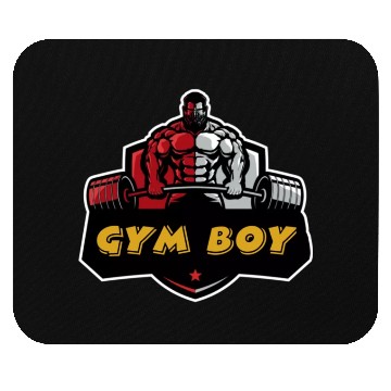 Discover Gym boy Mouse Pads