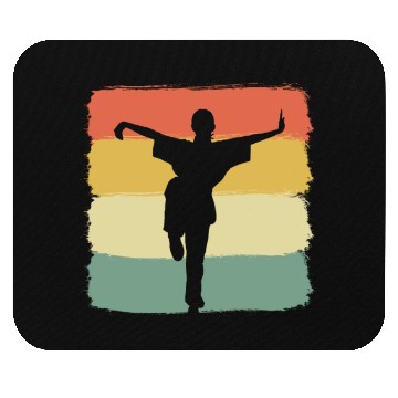 Discover Kung Fu Fighting Martial Artist Mouse Pads