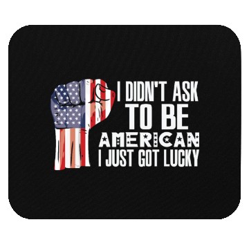 Discover American Pride America US Flag Grown American Mouse Pads