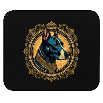 Discover I LOVE MY DOG Mouse Pads