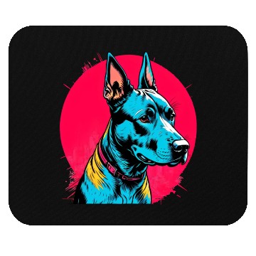 Discover I LOVE MY DOG Mouse Pads