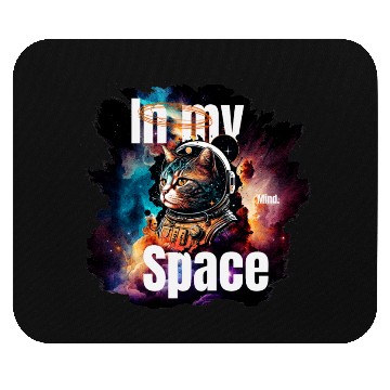 Discover In my Mind Space Cat Astronaut Animal Pets Lover Mouse Pads