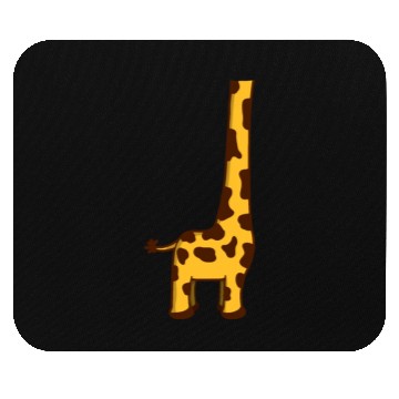 Discover Funny Giraffe Without Head Cool Halloween Costume Mouse Pads