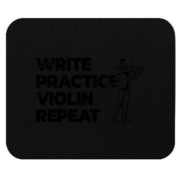 Discover Motivational Violin Saying Mouse Pads