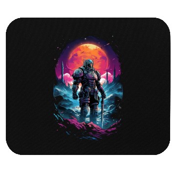 Discover Astro Knight Mouse Pads