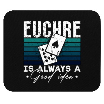Discover Euchre Is Always A Good Idea Pinochle Playing Card Mouse Pads
