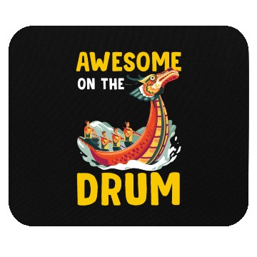 Discover Funny Dragon Boat Racing Paddle Mouse Pads