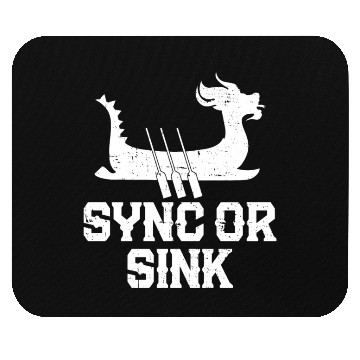 Discover Funny Dragon Boat Racing Paddle Mouse Pads