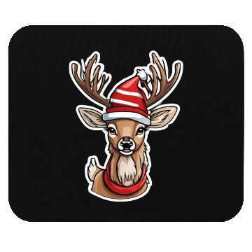 Discover Reindeer cute Reindeer Christmas Reindeer Mouse Pads