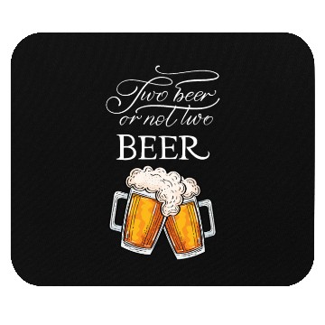 Discover two beer Mouse Pads