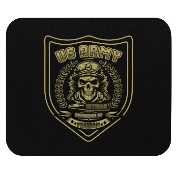 Discover US Army Veteran Defender of Freedom Mouse Pads