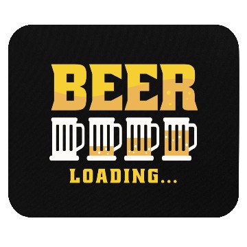 Discover Beer loading Mouse Pads