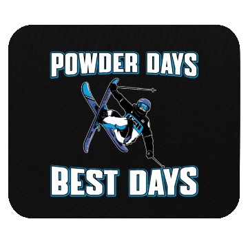 Discover Funny Freestyle Skiing Saying Mouse Pads