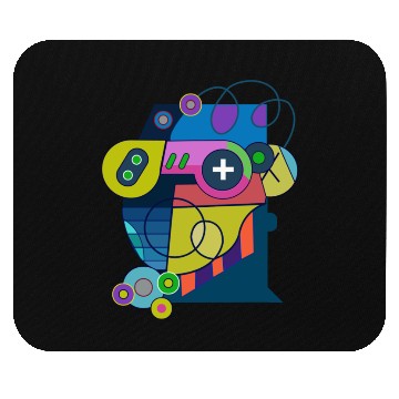 Discover gaming boy. games art Mouse Pads