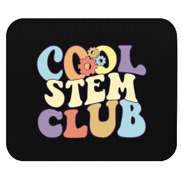 Discover Cool STEM Club I Love Math Proud Stem Teacher Mouse Pads