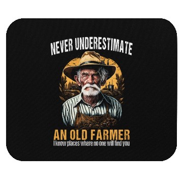 Discover Old Farmer Mouse Pads