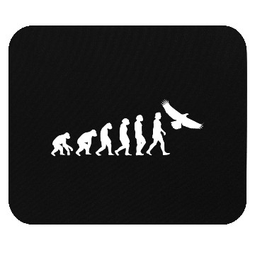 Discover Eagle white evolution animals raptor bird Mouse Pads