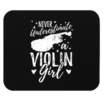 Discover Violin Girl Mouse Pads
