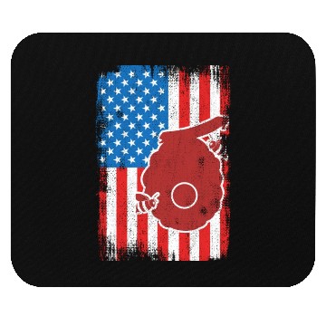 Discover Patriotic US Beekeeper Mouse Pads