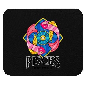 Discover Pisces Pride Mouse Pads: Show Off Your Zodiac