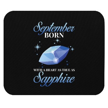 Discover Birthstone September Sapphire Mouse Pads