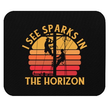 Discover Electrician Construction Electrician Mouse Pads