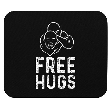Discover Funny BJJ Mouse Pads Men MMA Free Hugs Mouse Pads Wrestling