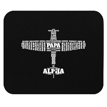 Discover Aviation Alphabet For Pilots Mouse Pads