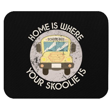 Discover School Bus Conversion Design For A Skoolie Lover Mouse Pads