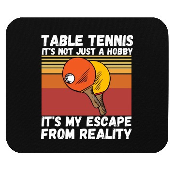 Discover Table Tennis Ping Pong Player Lover Mouse Pads