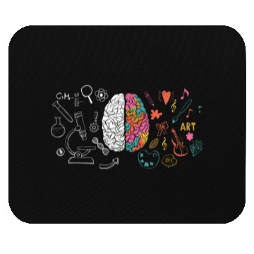 Discover Colorful Brain Science And Art Creative Cool Mouse Pads