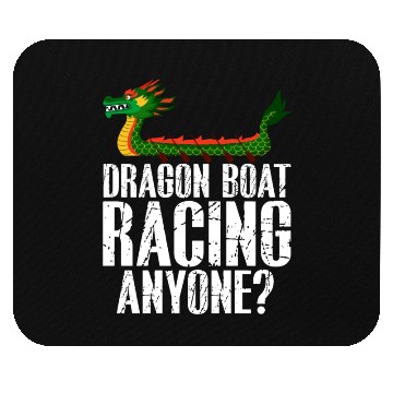 Discover Funny Dragon Boat Racing Anyone Paddle Mouse Pads