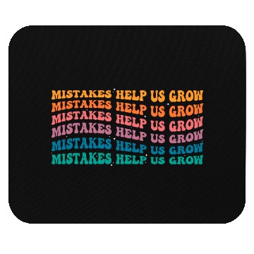 Discover Groovy Mistakes Help Us Grow - Back To School Mouse Pads