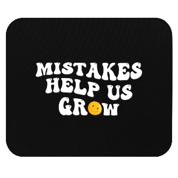 Discover Groovy Mistakes Help Us Grow - Back To School Mouse Pads