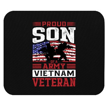 Discover Proud Son Of A Army Vietnam Veteran Mouse Pads
