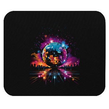 Discover Disco Ball Party Mouse Pads