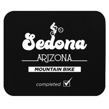 Discover Sedona Arizonna Mountain Biking Mouse Pads