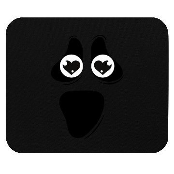 Discover Cute Inlove Ghost Face Mouse Pads