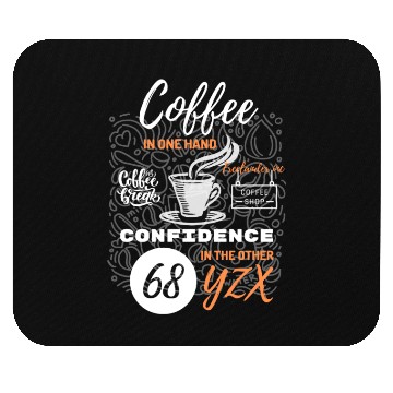 Discover Coffee confidence Mouse Pads